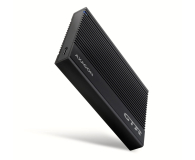 Obudowa do dysku Axagon EE25-GTR, USB-C 10Gbps - SATA 6G 2.5" RIBBED box, czarny